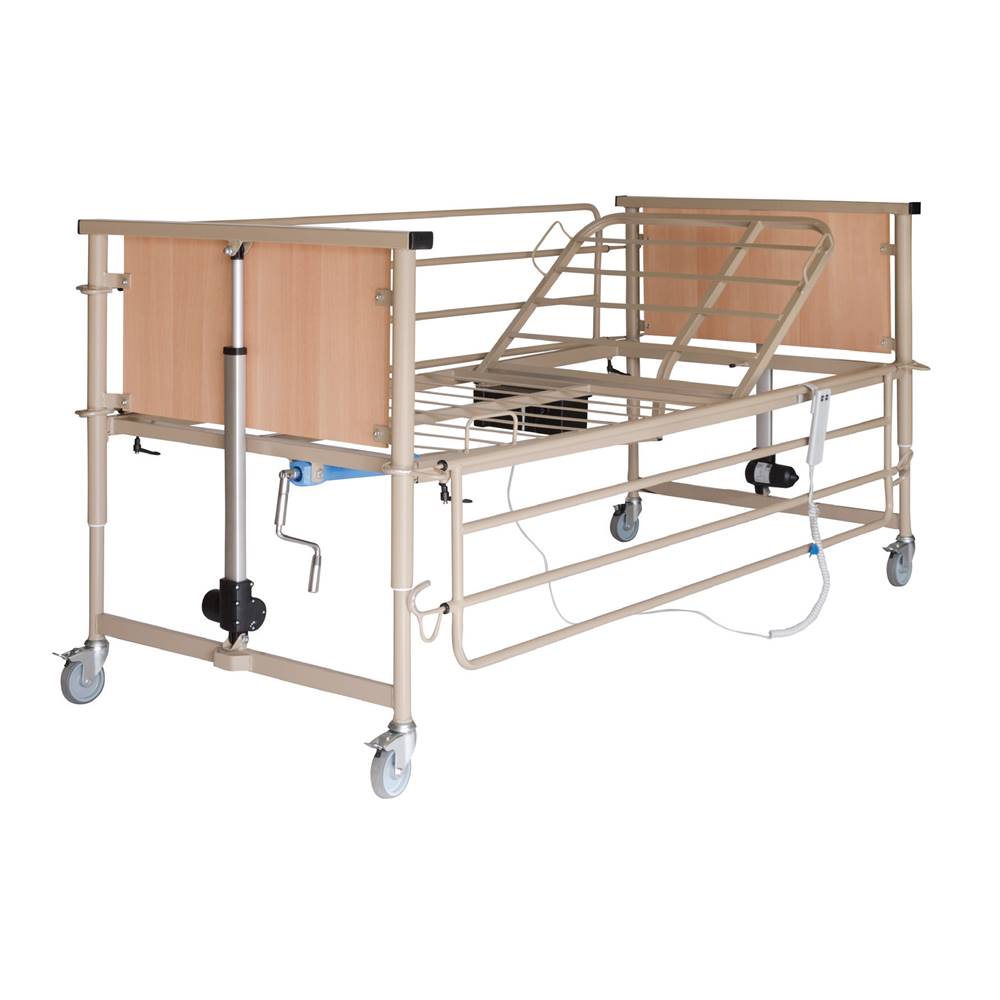 Νοσοκομειακή Κλίνη Ημι-Ηλεκτρική Μονόσπαστη Με Ρόδες AC–406W