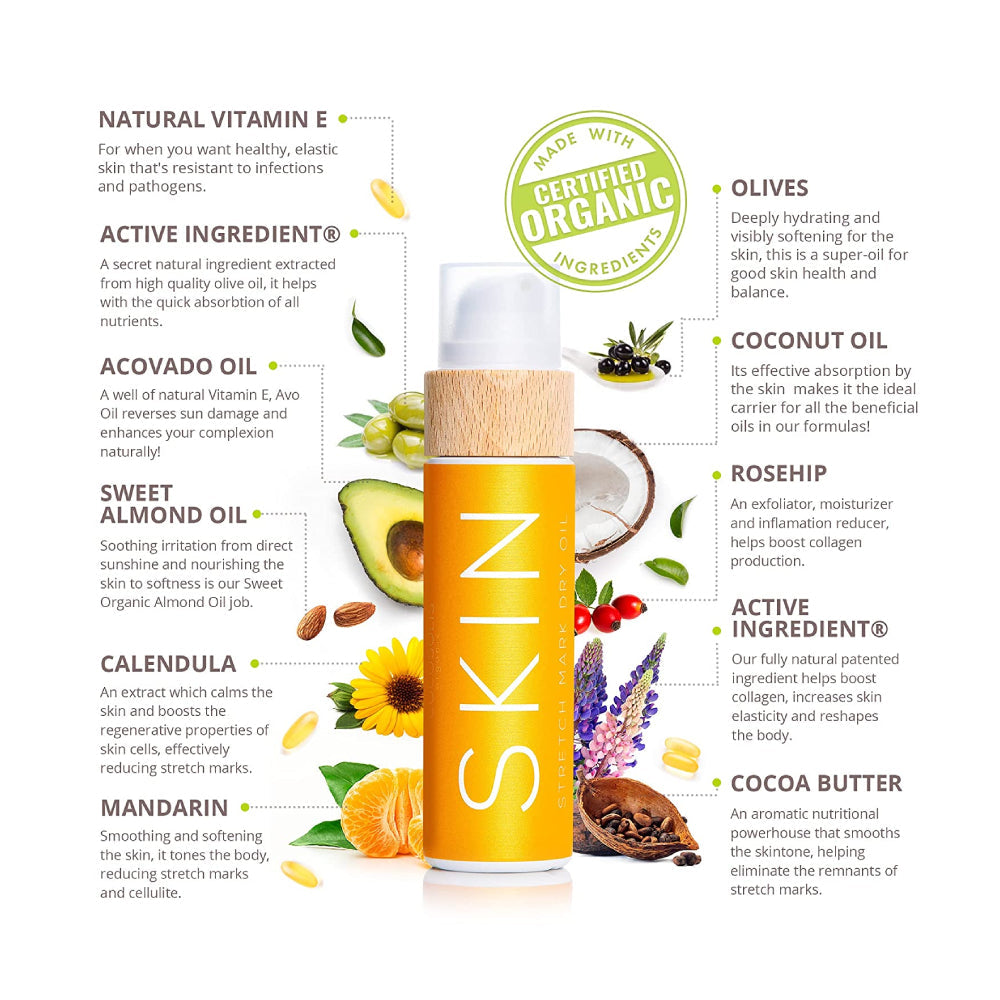 COCOSOLIS Stretch Mark Dry Oil, 110ML